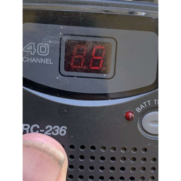 Vintage RADIO SHACK TRC-236 40 Channel CB Walkie Talkie Transceiver Tested Works - Picture 11 of 16